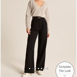 Abercrombie & Fitch black trouser